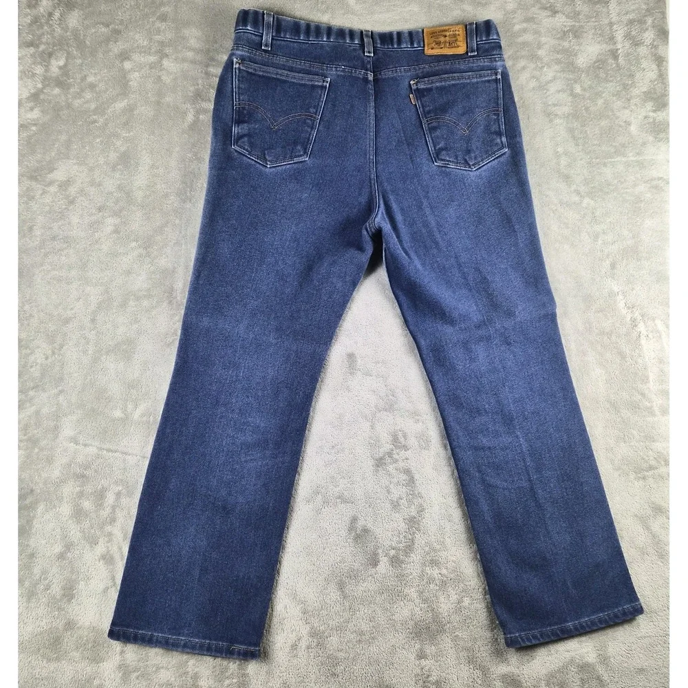 Vintage Levis 550 Relaxed Fit Jeans Men 40x30 Blue Straight Leg Orange Tab 05/99